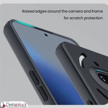 Nillkin Frosted shield plastikinis dėklas - juodas (Nothing Phone 3A)